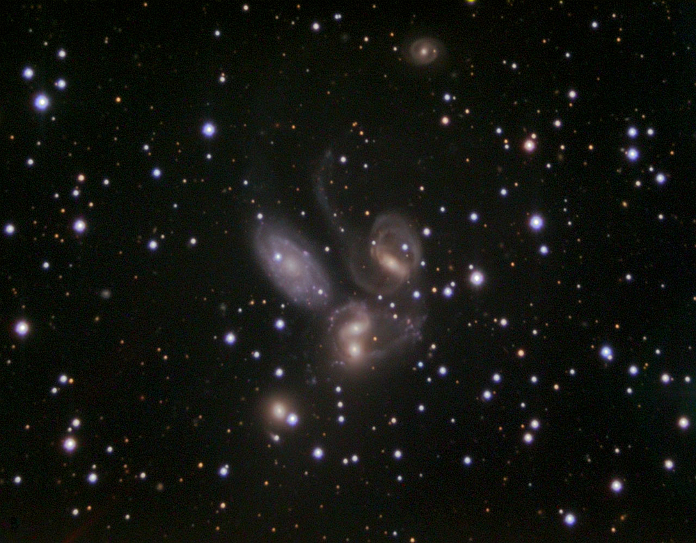 Galaxy Cluster Stephans Quintet